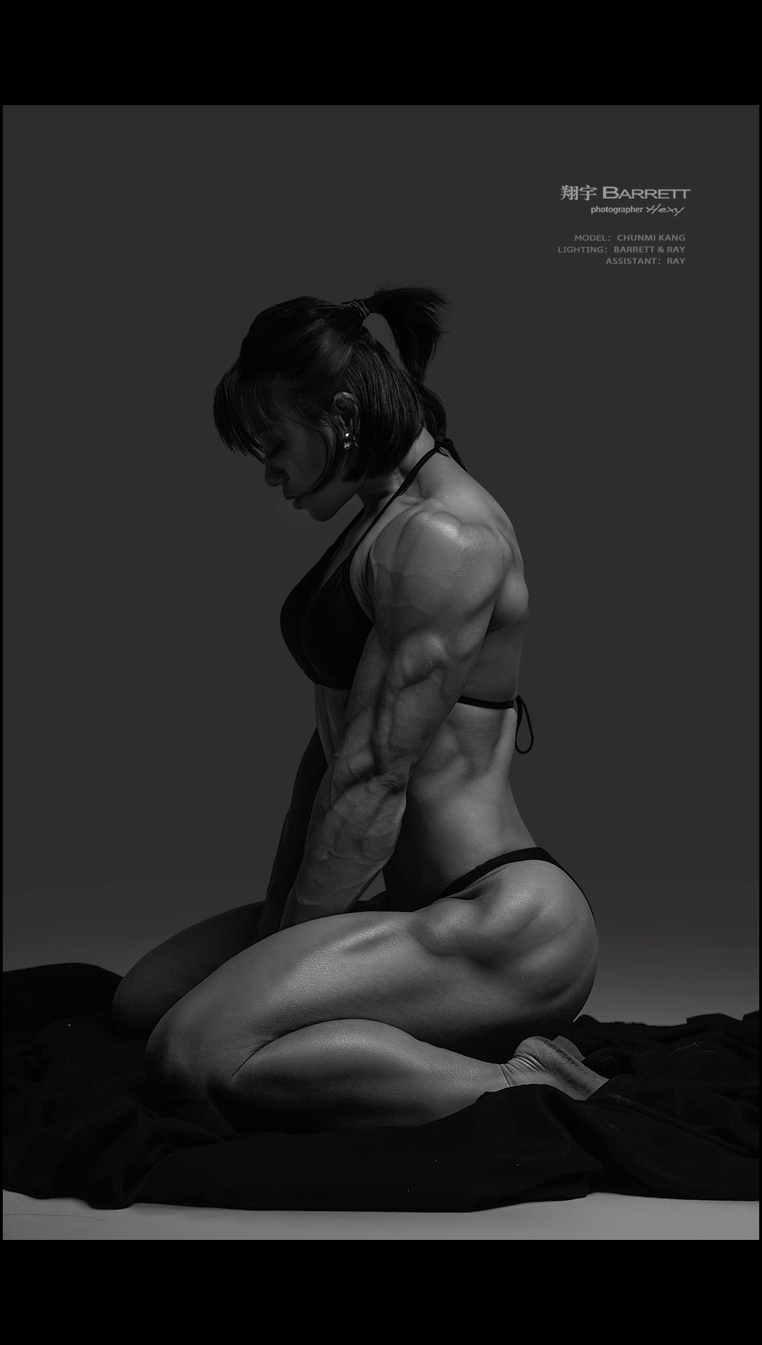 Muscle girls back Teaser