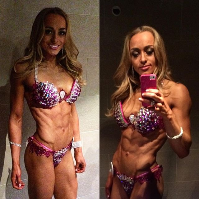 Jessica Gresty Beauty muscle