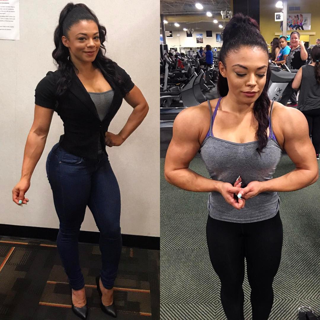 Kessia Mirellys muscle Fitness