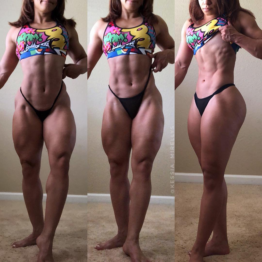 Kessia Mirellys muscle Fitness